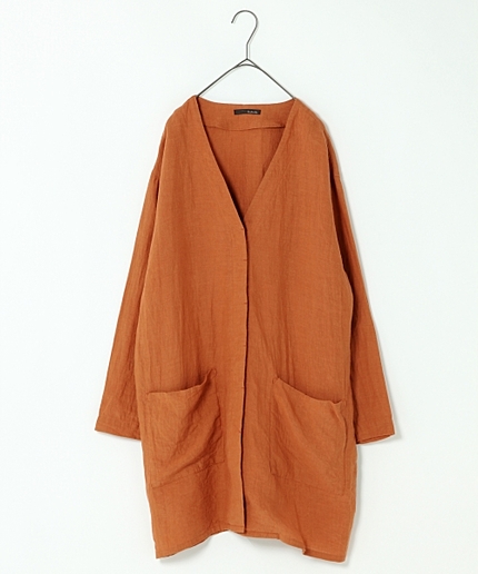 [ADVANCE LINE]リネン布帛コート