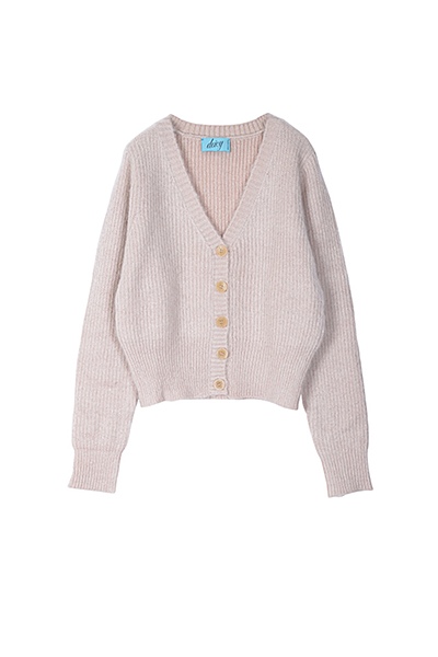 モヘアショートニットC/D