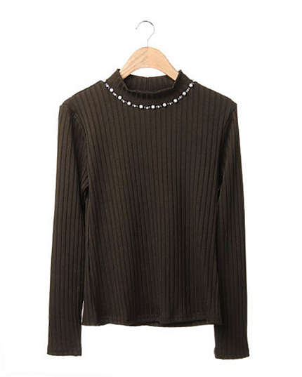 【秋の新作】カバーリングワイドリブH／N TOPS