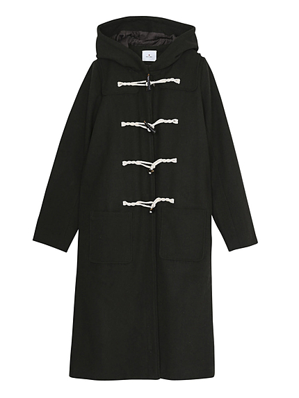 ロープロングダッフルコート