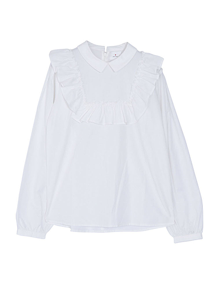 オックスフリルシャツ