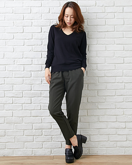 【non-no11月号新木優子さん着用】リラックス／パンツA