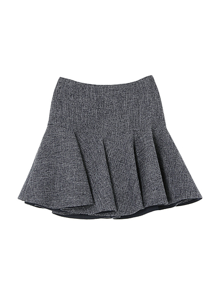 ヘムフレアーミニスカート