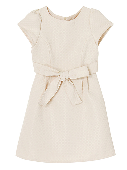 【dazzlin】ウエストリボンフレアーワンピース