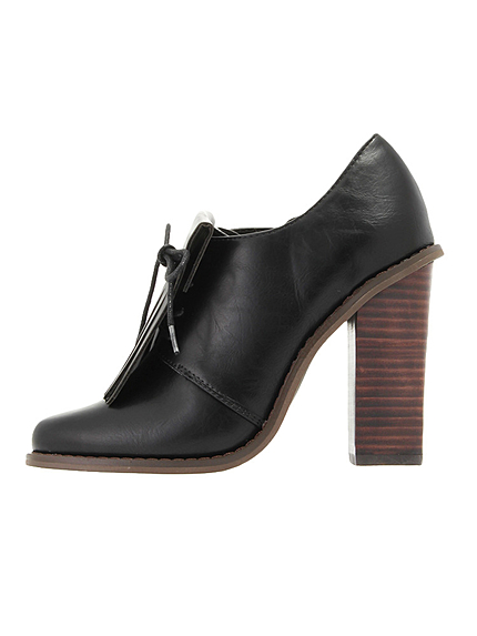 ワイルドヒールキルトシューズ