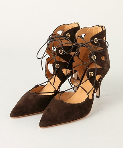 ◇UBMF PTD レースアップ パンプス