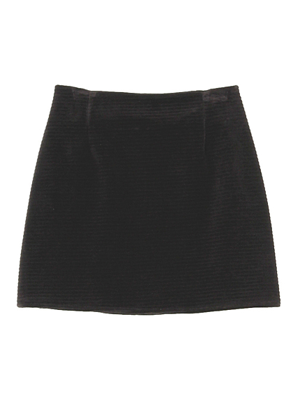 ウォームリップルボックスミニスカート