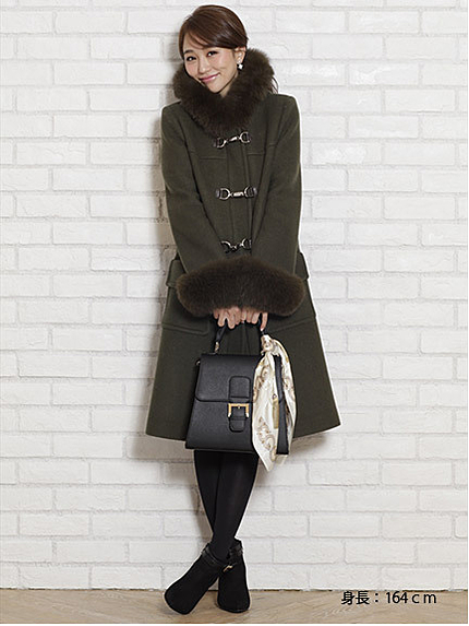 【Arpege story限定】ロングダッフルコート