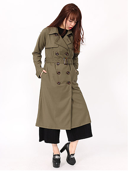 ロングトレンチコート