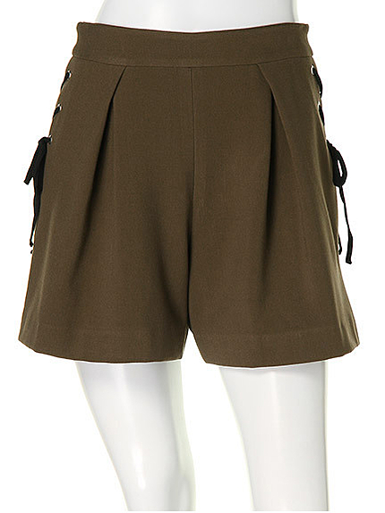 サイドスピンドルショートパンツ