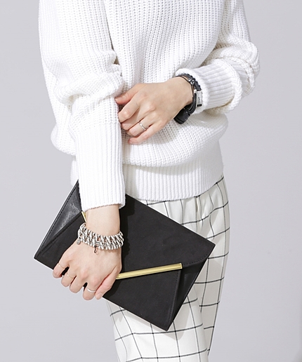 金具フラップクラッチ