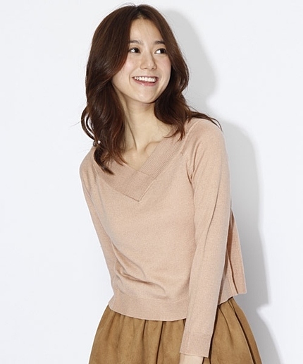 アルパカ2WAYオフショルニット