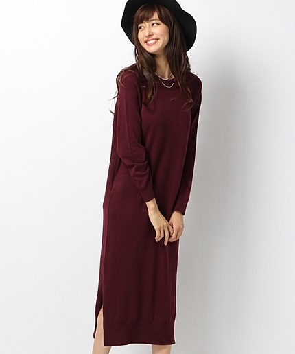 12GIラインワンピース長袖