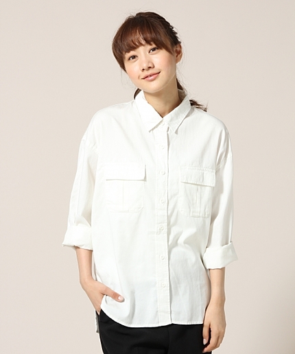 ミリタリーシャツロングスリーブ