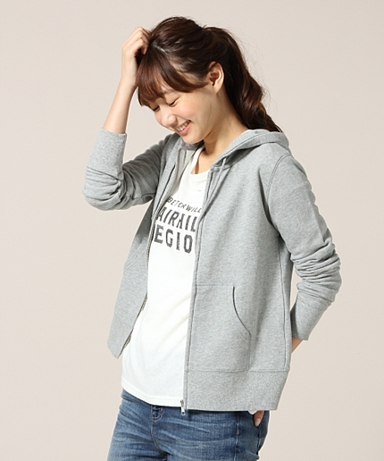 ＵＳＡスウェットＺＩＰパーカーロングスリーブ