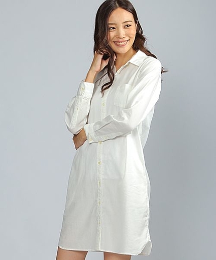 ビエラロングシャツワンピース