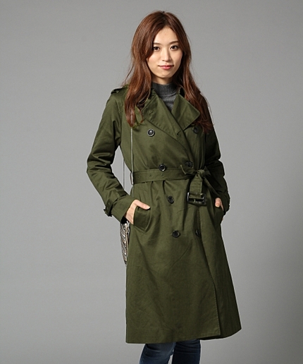 ライナー付きベーシックトレンチコート