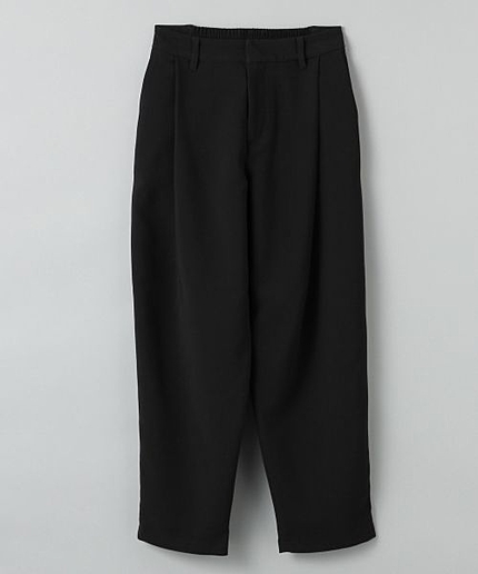 【先行予約】ワイドタックテーパードパンツ