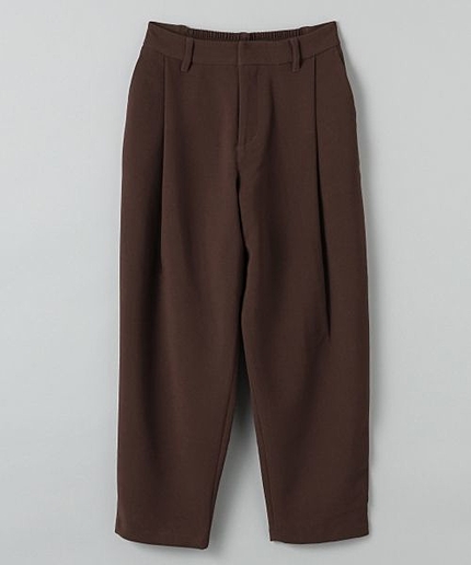 【通常販売スタート】ワイドタックテーパードパンツ