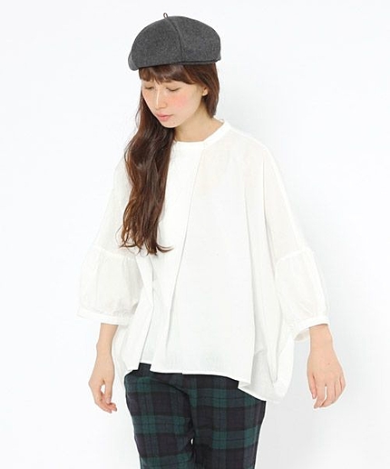 40ジョーゼットビッグブラウス