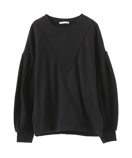 ボリュームスリーブプルオーバー