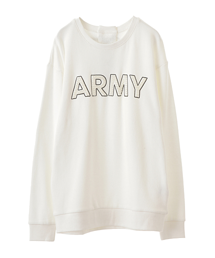ARMY裏毛パールTOPS
