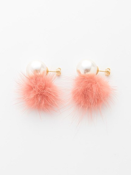 ファーパールピアス