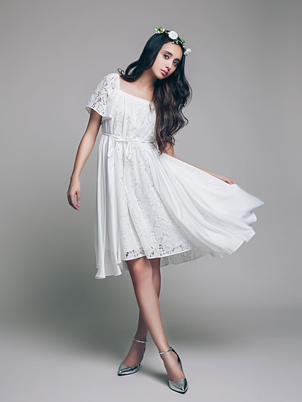 【GDS】 WHITE フラワークラウン