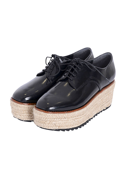 厚底ジュートシューズ