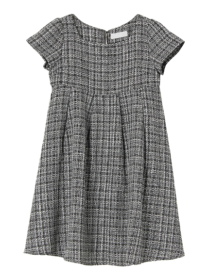 【W】ツイードＡラインワンピース