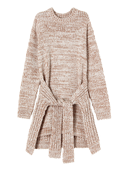 MIXラップニットワンピース