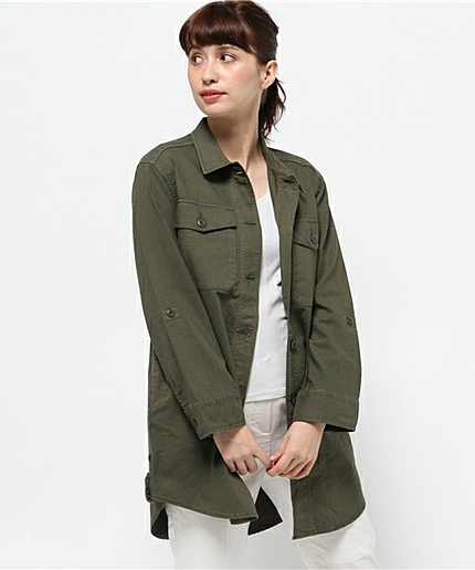 ミリタリーシャツジャケット/AEBC MILTRY SHT JKT