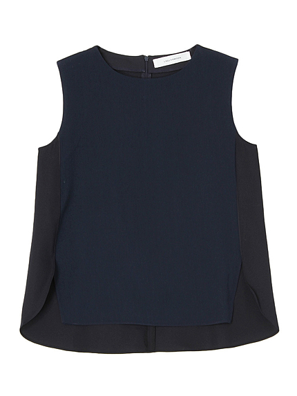 サイドレイヤードトップス