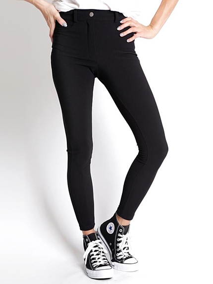 ハイウエストストレッチスキニーパンツ