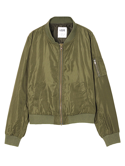 シンプルMA-1　ブルゾン