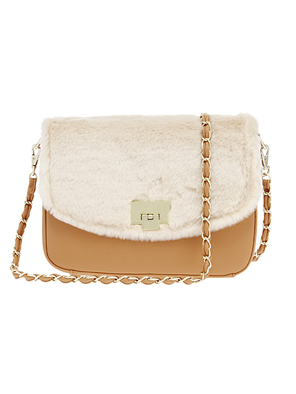 【GDS】 フェイクファーショルダーBAG