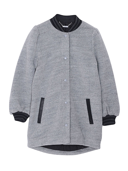 バルーン袖ロングスタジャン