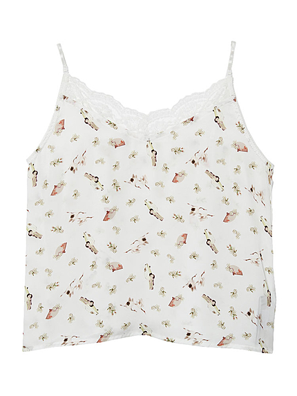 JAPANESE柄キャミ