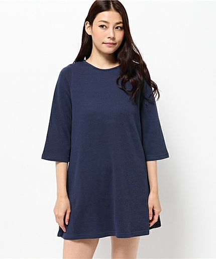 シンプルチュニックワンピース/AEBC CｾｯｹﾂTUNIC OP