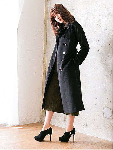 ロングトレンチコート