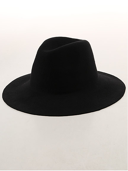 ウール中折れハット