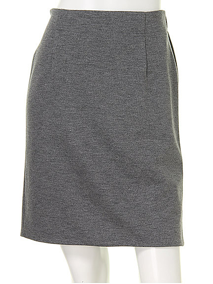 チェックカットリバーシブルタイトスカート