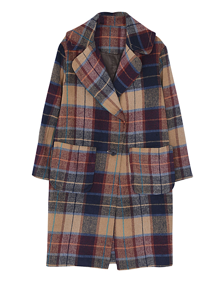 【dazzlin】チェックコート