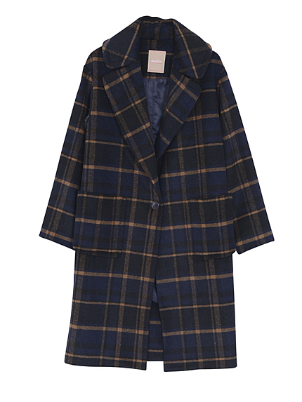 【dazzlin】チェックコート