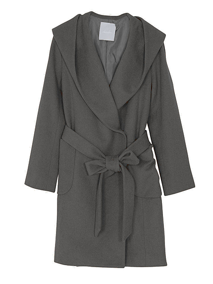 【W】ウールガウンコート