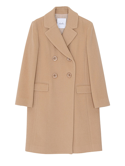 【W】ダブルボタンチェスターコート