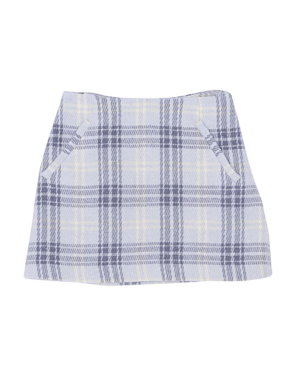 【dazzlin】ウールチェックスカート