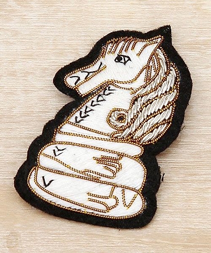 オリジナル ワッペンブローチ