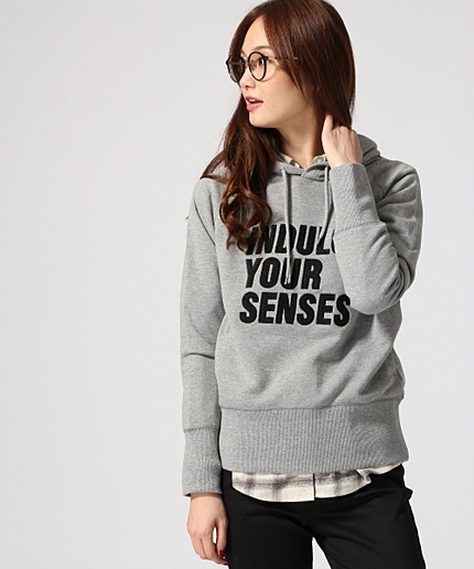 ウラケロゴパーカー長袖