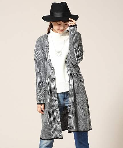 ７ＧＪＱＤロングカーディガン